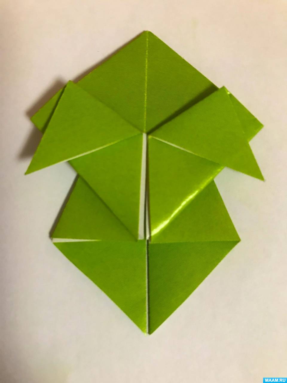 Фото №6 Публикация Мастер класс по оригами Петрушка для старших дошкольников размещена в разделах Оригами для детей Поделки