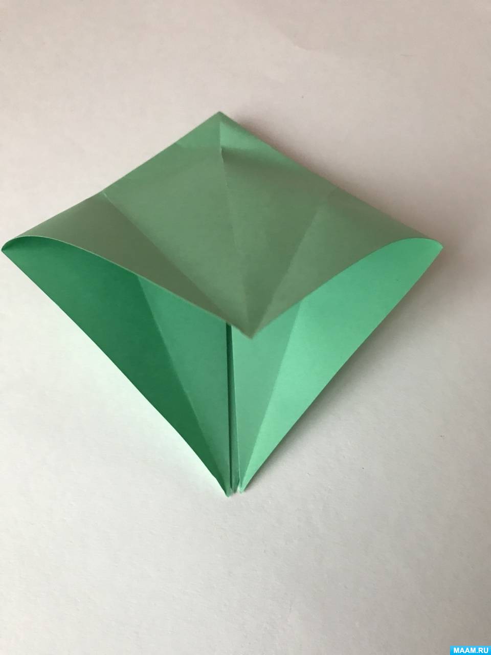 Оригами змея из бумаги для детей