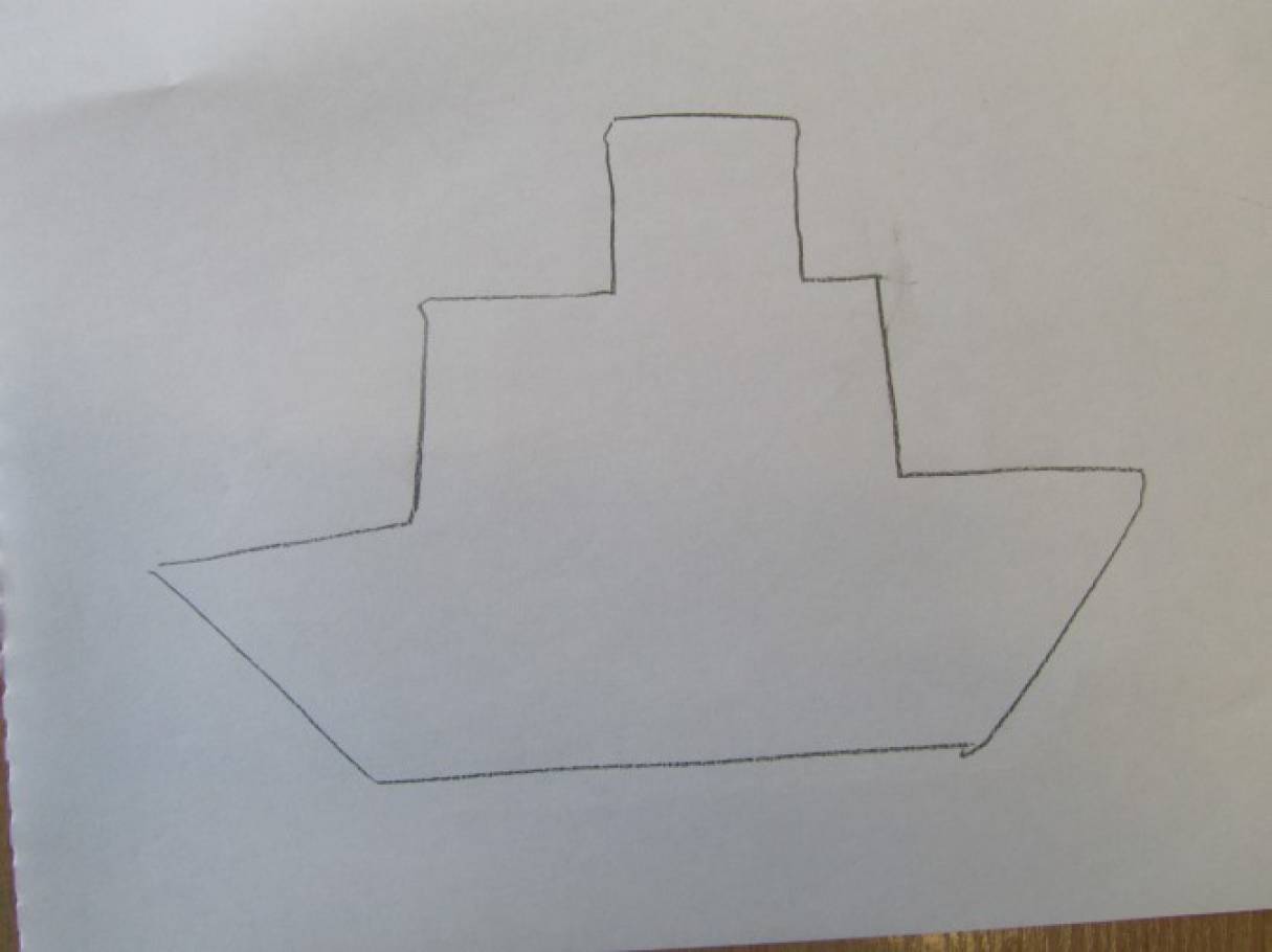 Как нарисовать корабль для ребенка 5 лет
