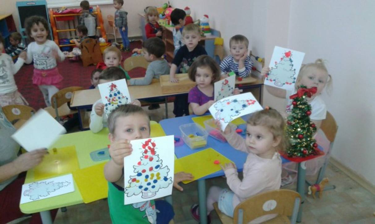 Проект в группе раннего возраста новый год Новый год в группе раннего возраста, ГБОУ Школа № 1297, Москва