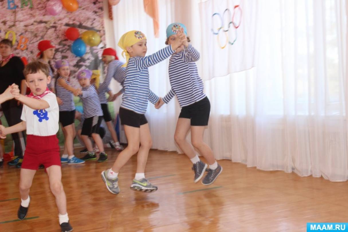 Сценарий спортивного мероприятия в детском саду. Эстафеты с участием дошкольников проводятся начиная с: *.