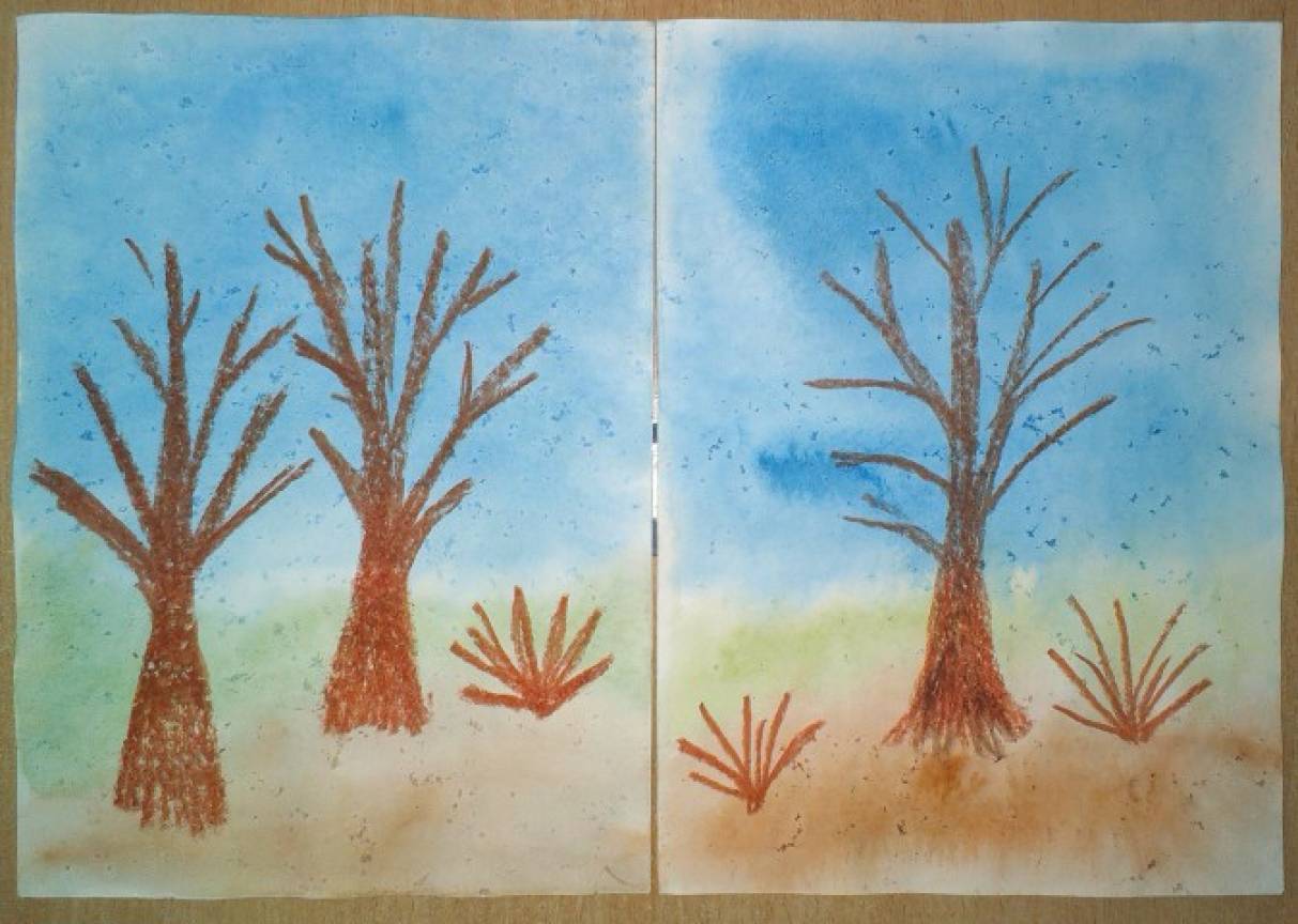 Рисование весеннее дерево средняя группа. Рисование «деревья в инее» (т. с. Комарова, стр. 91). Развесистое дерево рисование в средней группе. Рисование Весеннее дерево в средней группе. Нетрадиционное рисование дерева.