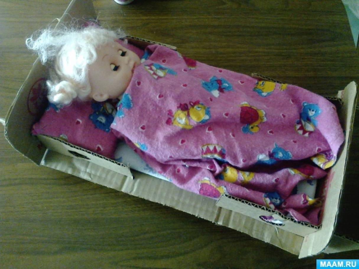 Кровать для Барби своими руками