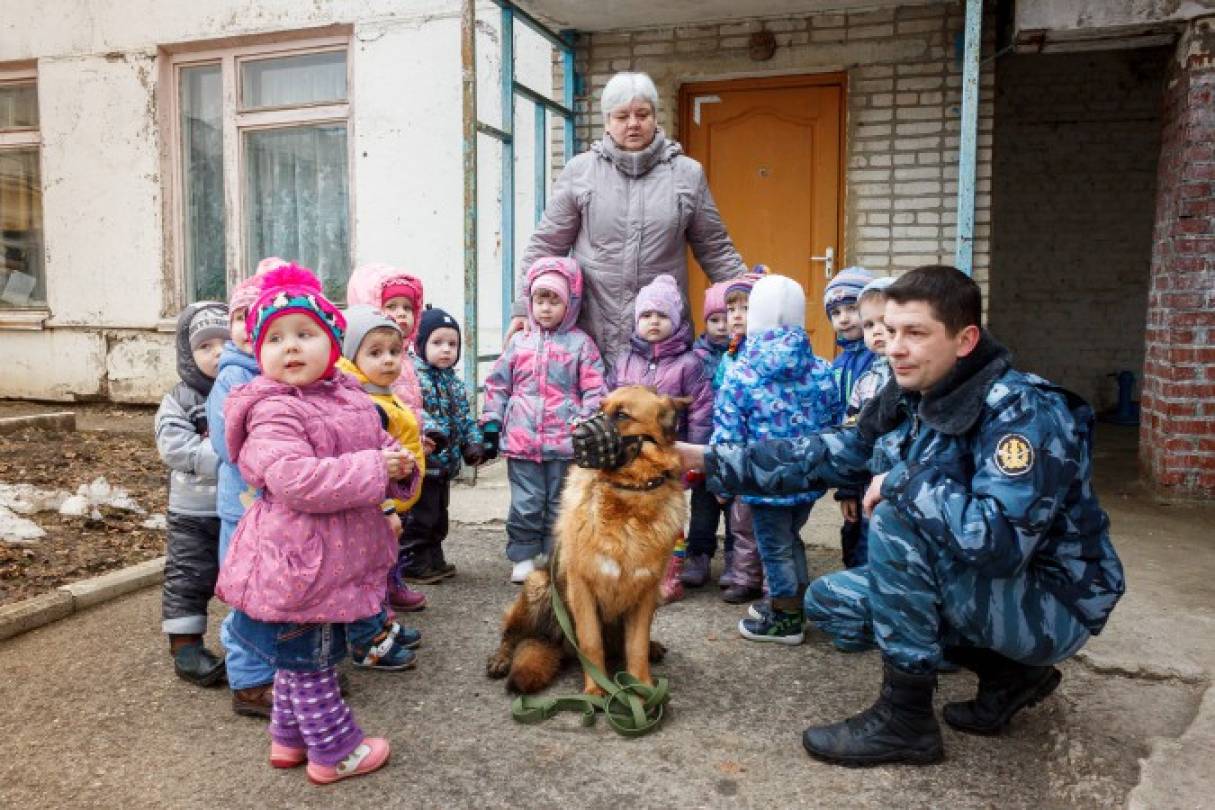 Рисуем собаку с ребенком 2 года