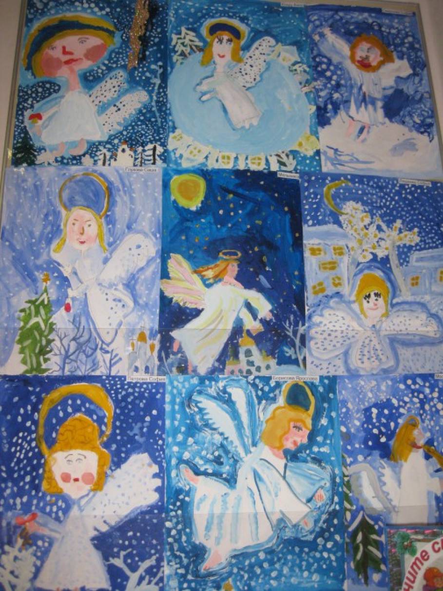 Рисование рождественское чудо в подготовительной группе. Рисование на рождественскую тему в старшей группе. Рисунок на тему рождество христово. Рисование на рождественскую тему в старшей группе. Детские работы на рождественскую тему.