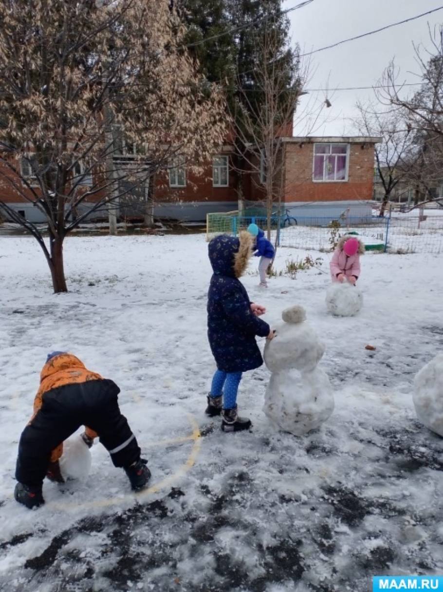 Польза прогулок с детьми зимой (2 фото). Воспитателям детских садов .