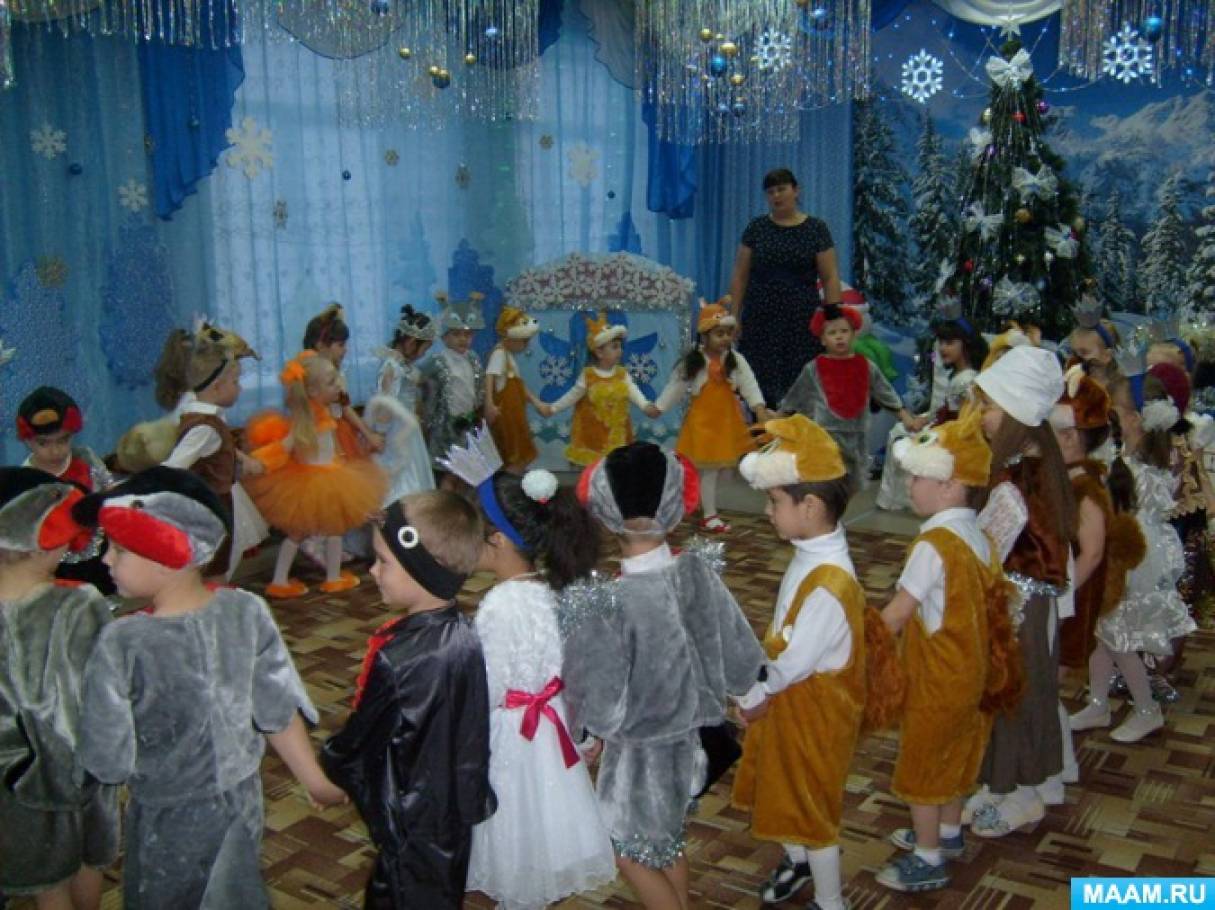 фотоотчет новогодних утренников в доу