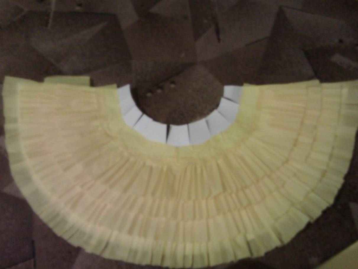 Платье из салфетки: использование декоративного элемента в технике скрапбукинга