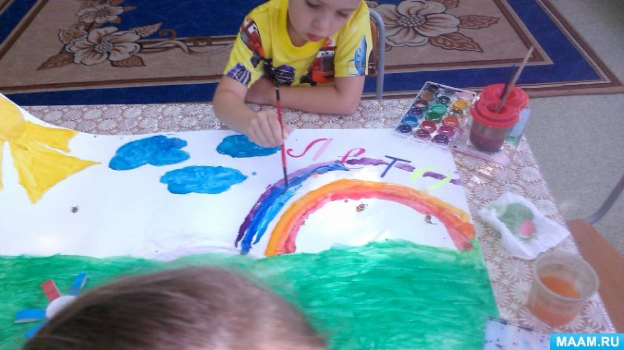 Смотреть фотографию №2 Фото №2 Вовремя вспомнили что забыли про радугу и пририсовали её