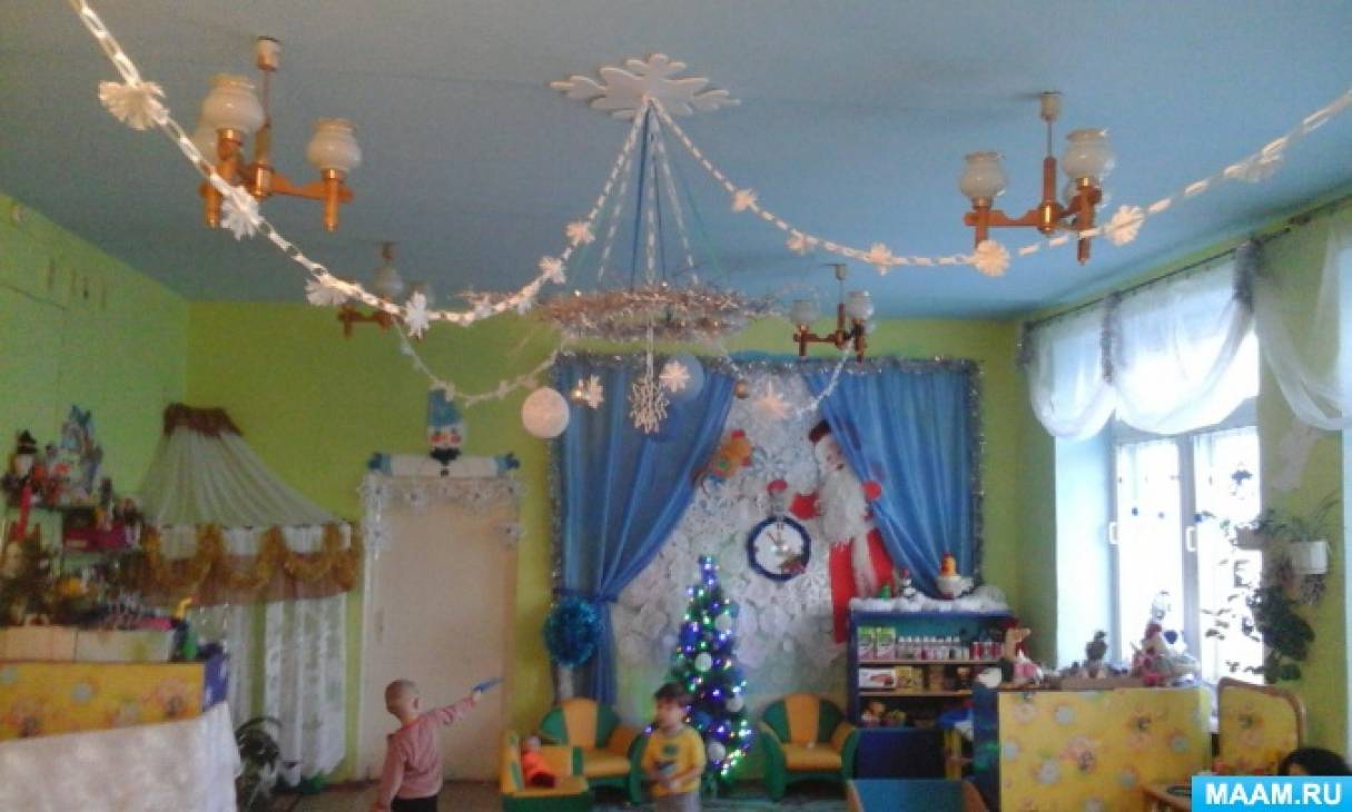Новогоднее Украшение Групп Новогоднее Украшение Групп