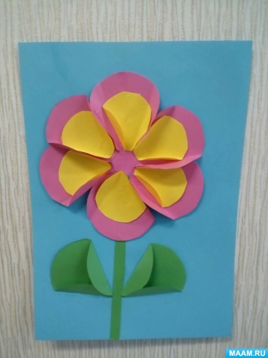 Цветы из цветной бумаги своими руками - 78 фото