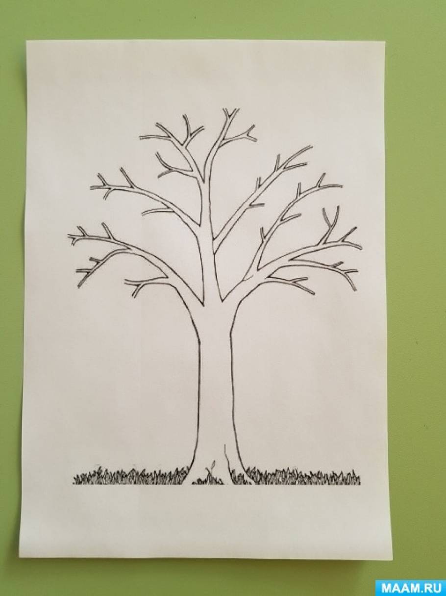 Как нарисовать весеннее дерево. Рисование дерева в средней группе. Рисование Весеннее дерево в средней группе. Рисование дерева в старшей группе. Деревья младшая группа.