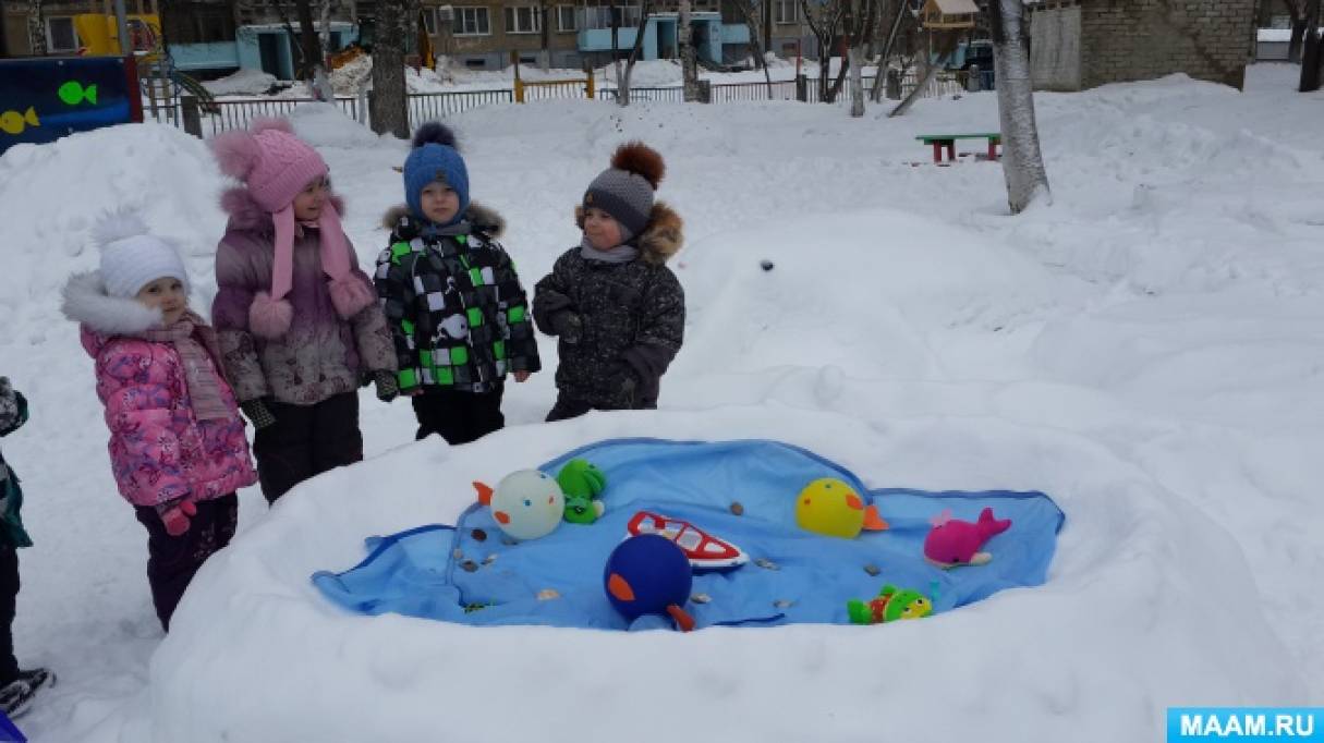 Детский сад снежок