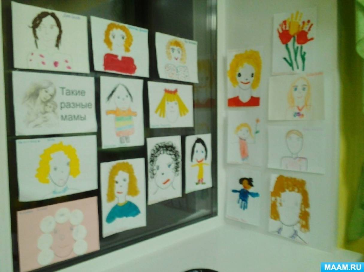 Выставка моя мама. Выставка ко Дню матери в детском саду. Выставка портрет мамы. Выставка маминых портретов на день матери.