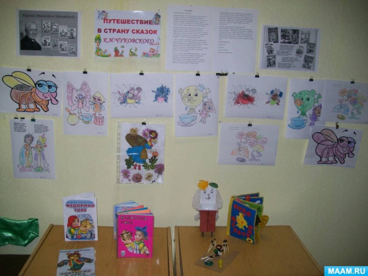 Проект в средней группе чуковский