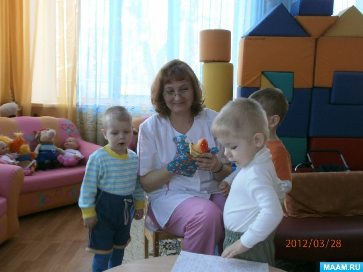 НОД «Курочка Ряба» для детей трёх лет Фото НОД «Курочка Ряба» для детей трёх лет