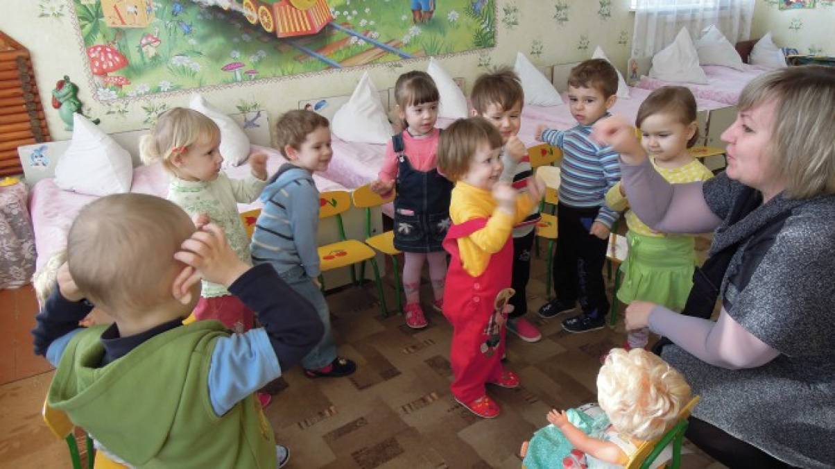 Занятие по валеологии в первой младшей группе «Ручки