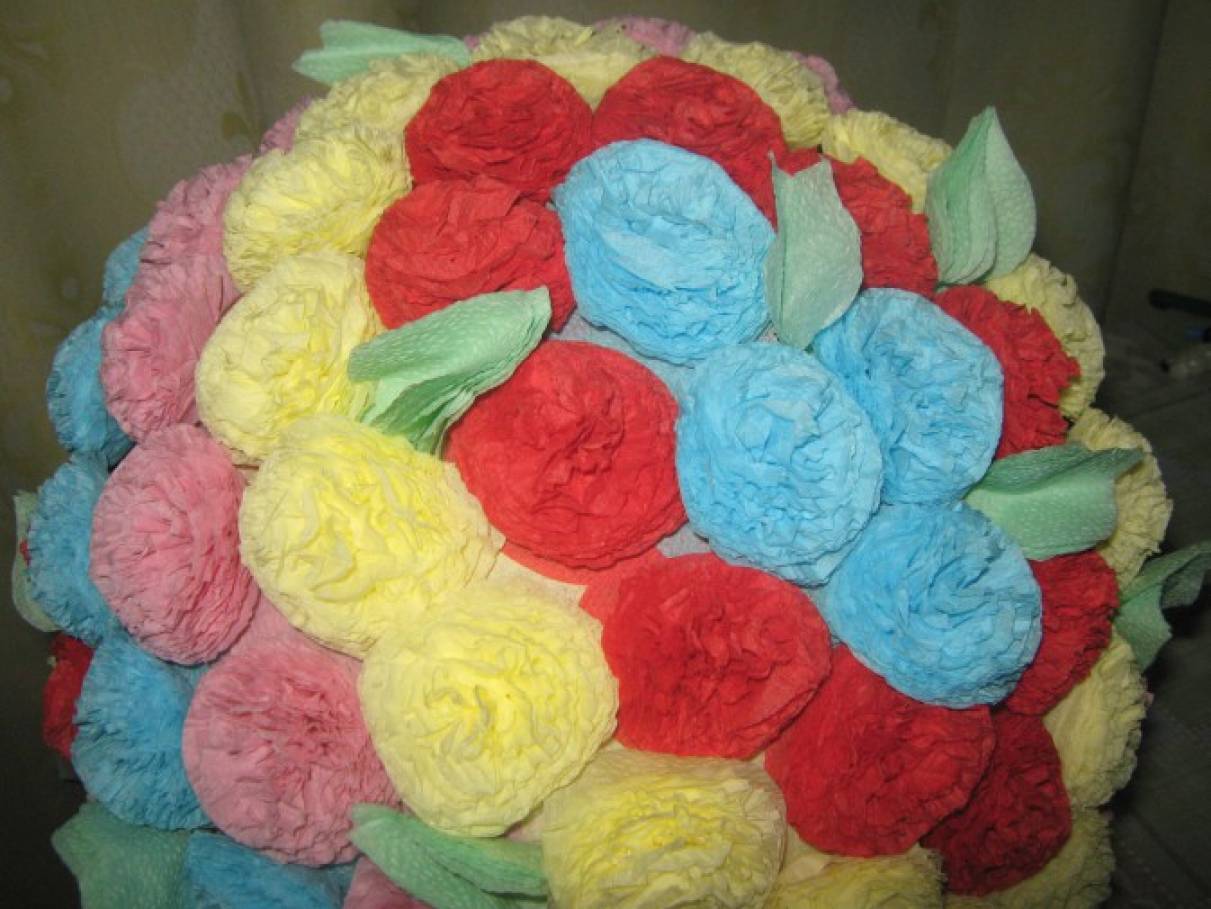 Поделки из салфеток