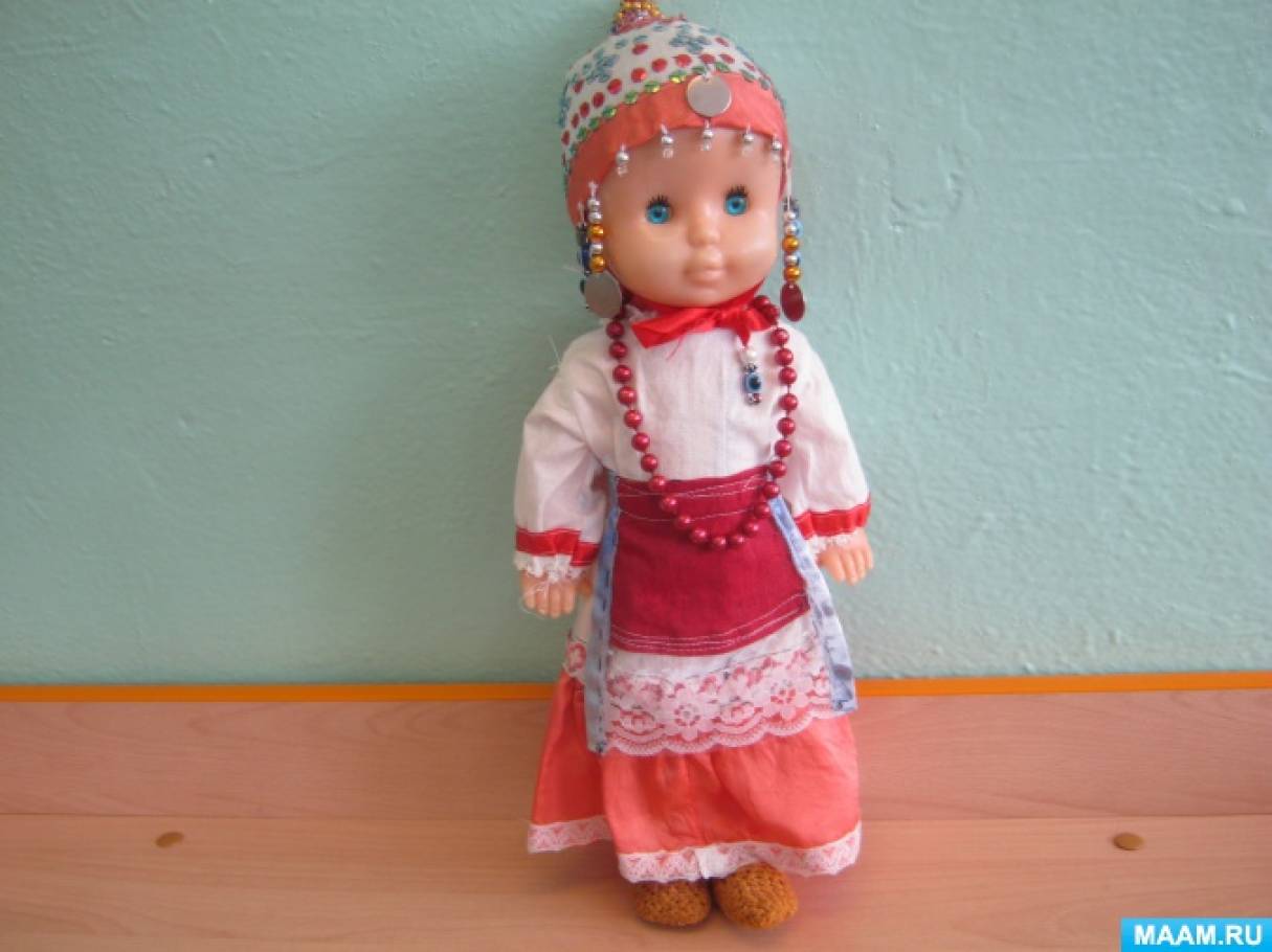 Картинка чувашская кукла