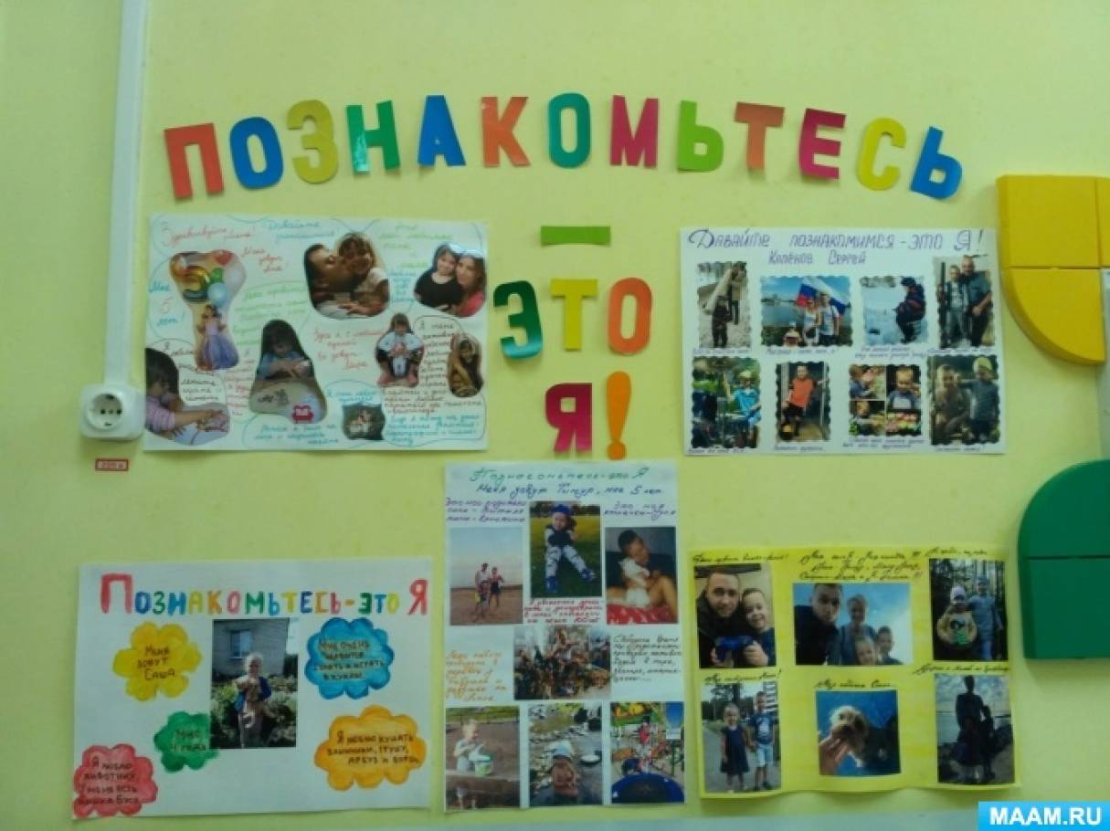 Проект «Познакомьтесь — это я!» старшей группы компенсирующей направленности Фото Проект «Познакомьтесь — это я!» старшей группы компенсирующей направленности