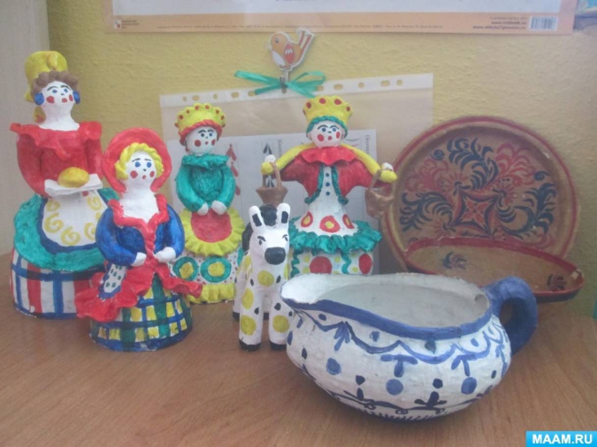 Наглядные пособия для изучения народных промыслов «Русская игрушка» (13 ...