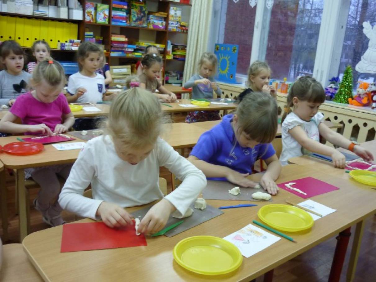 Презентация детский сад лепка