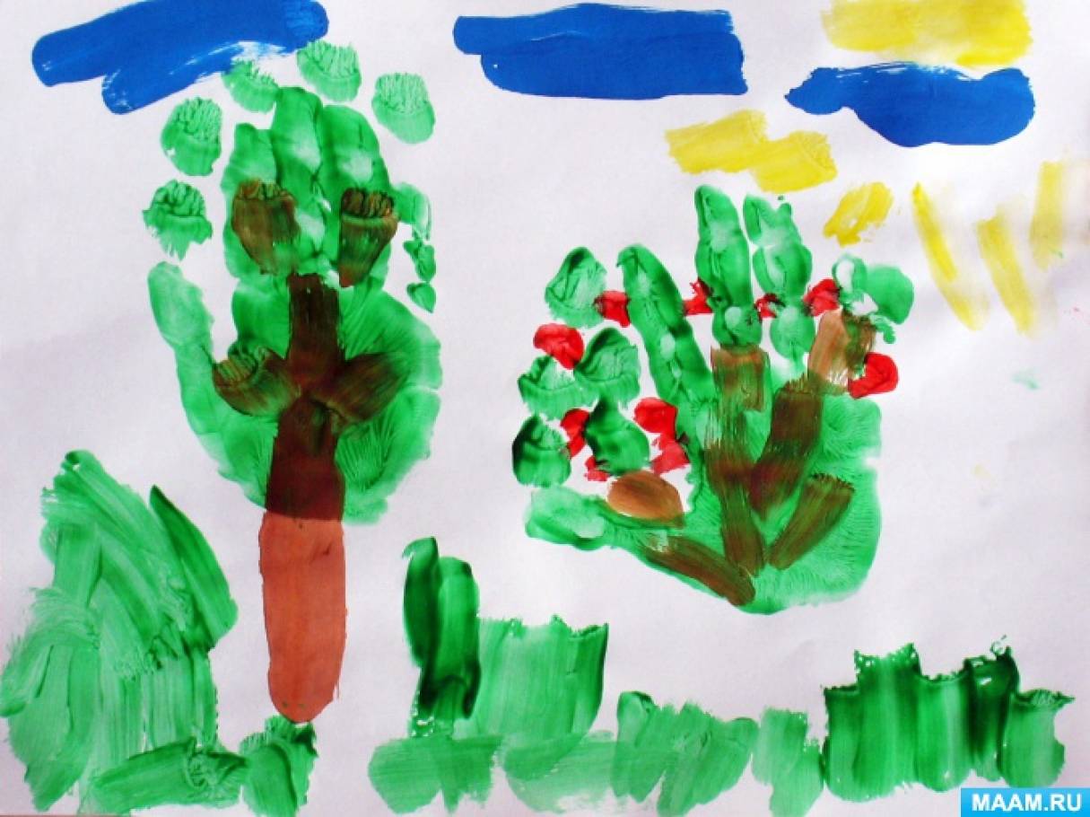 Раскраска на тему лето ребенку 3 года