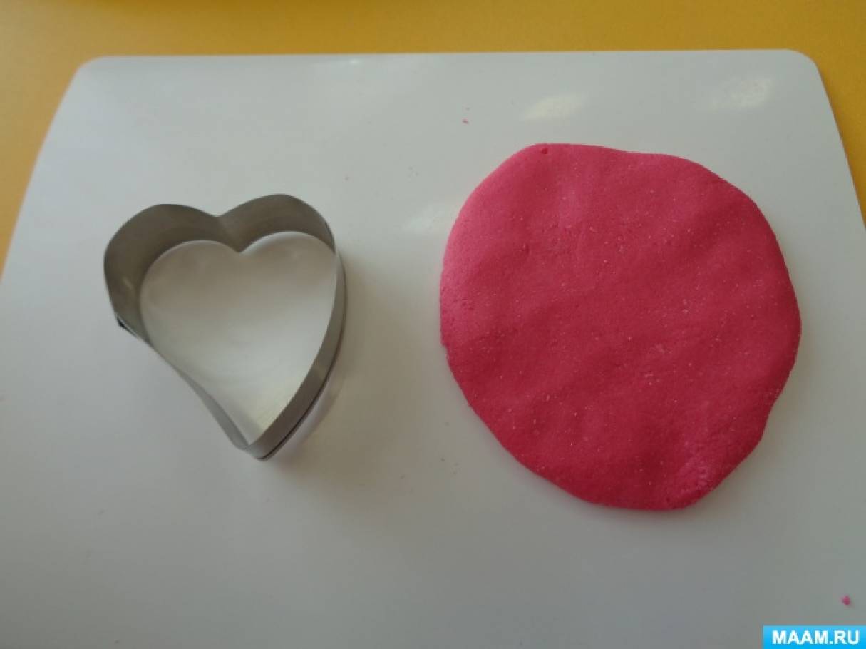 Сердце из пластилина