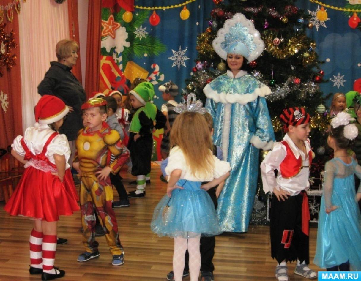 Сценарий утренник в старшей группе интересный новогодний