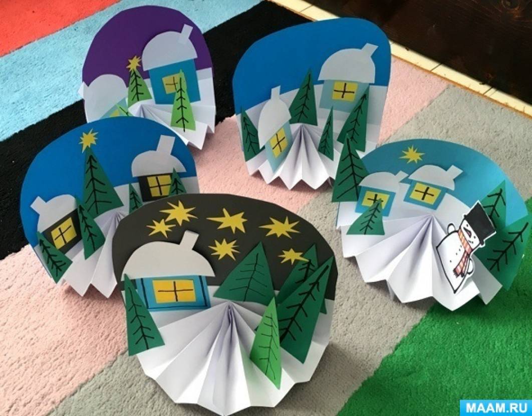 Создание новогодних игрушек из бумаги: совместное творчество с детьми
