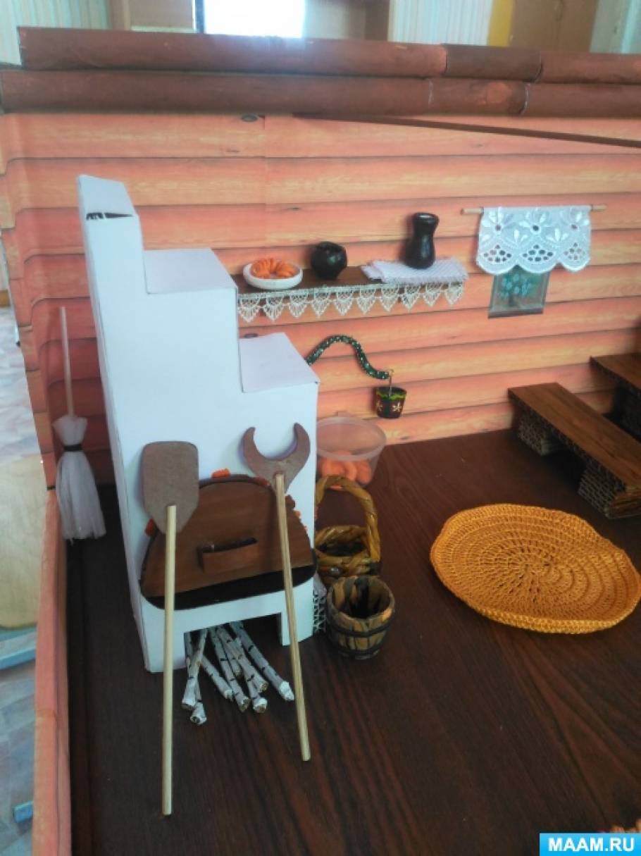 Макет «Русская изба» (4 фото). Воспитателям детских садов, школьным ...