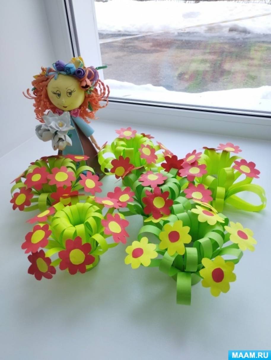 Мастер-класс по аппликации с использованием бросового материала ...