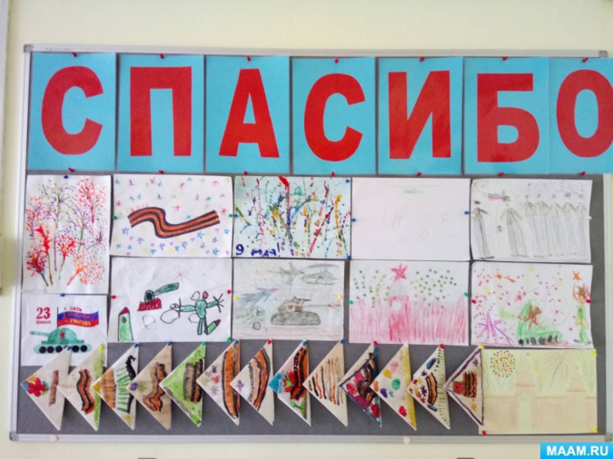 Тематическая неделя «День Победы — праздник всей страны». Оформление ...