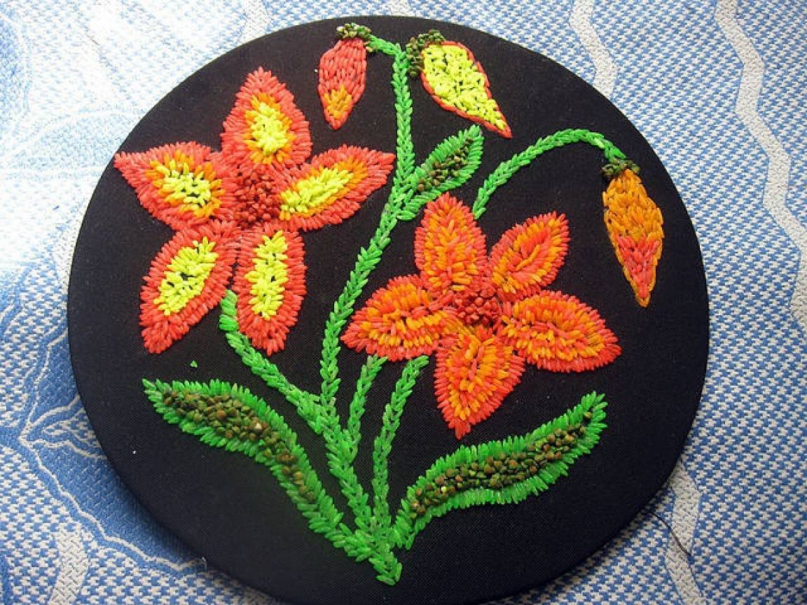 Мои картины из зерна и крупы. Воспитателям детских садов