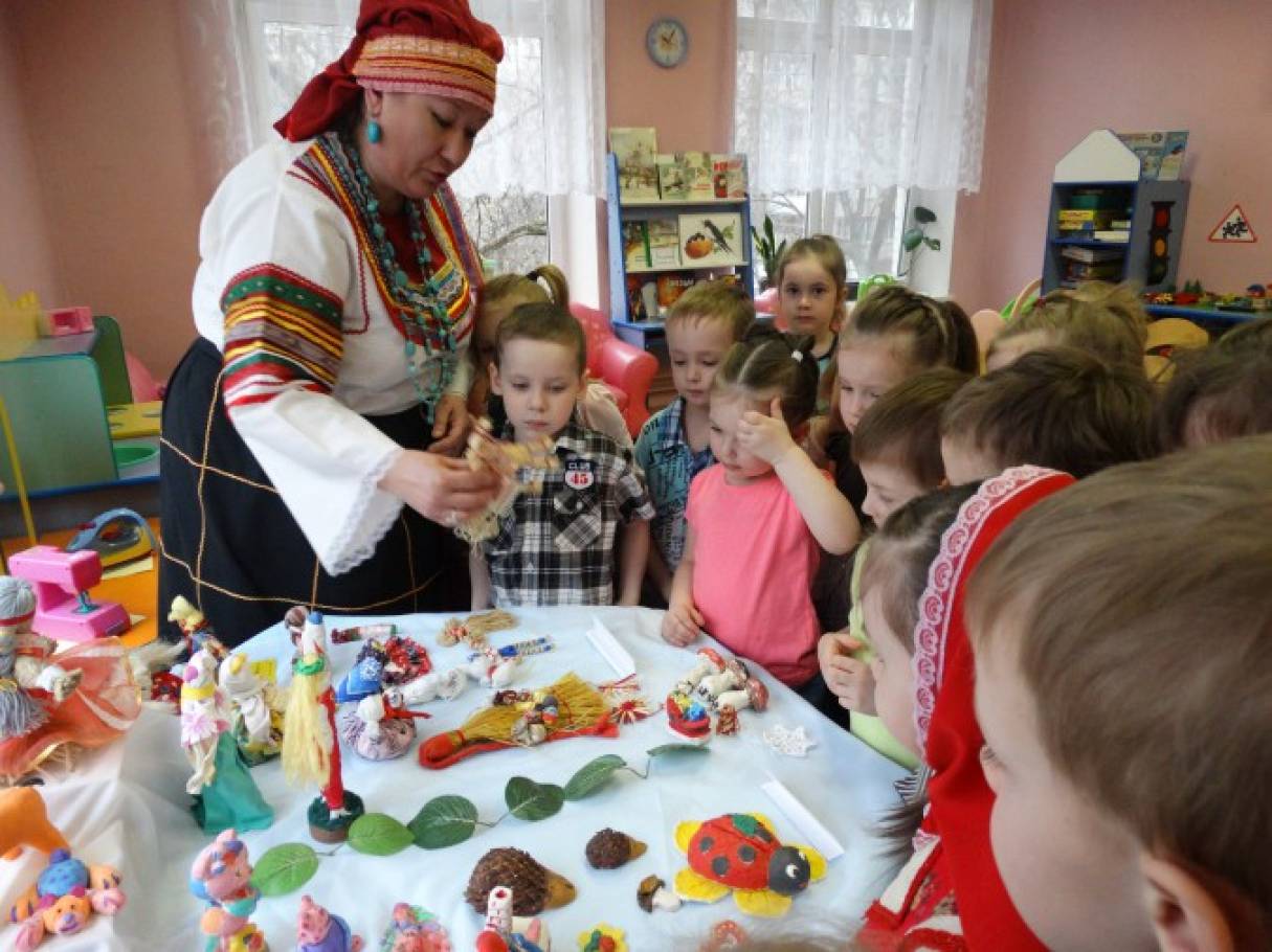 Русские традиции в средней группе