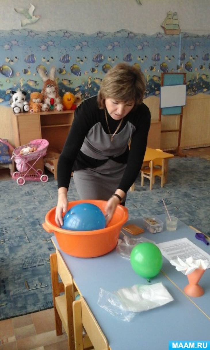 Конспект экспериментальной деятельности в средней группе «Где живёт воздух?» Фото Конспект экспериментальной деятельности в средней группе «Где живёт воздух?»