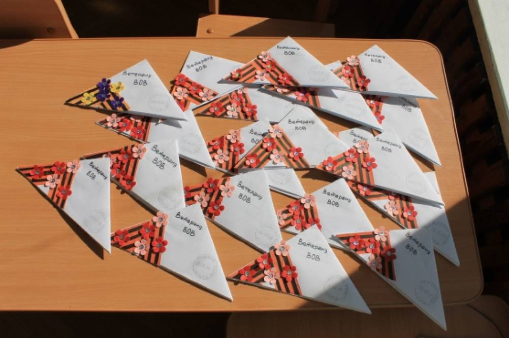 Красивые шаблоны к 9 мая. Полевое письмо – открытка ветеранам на День Победы своими руками