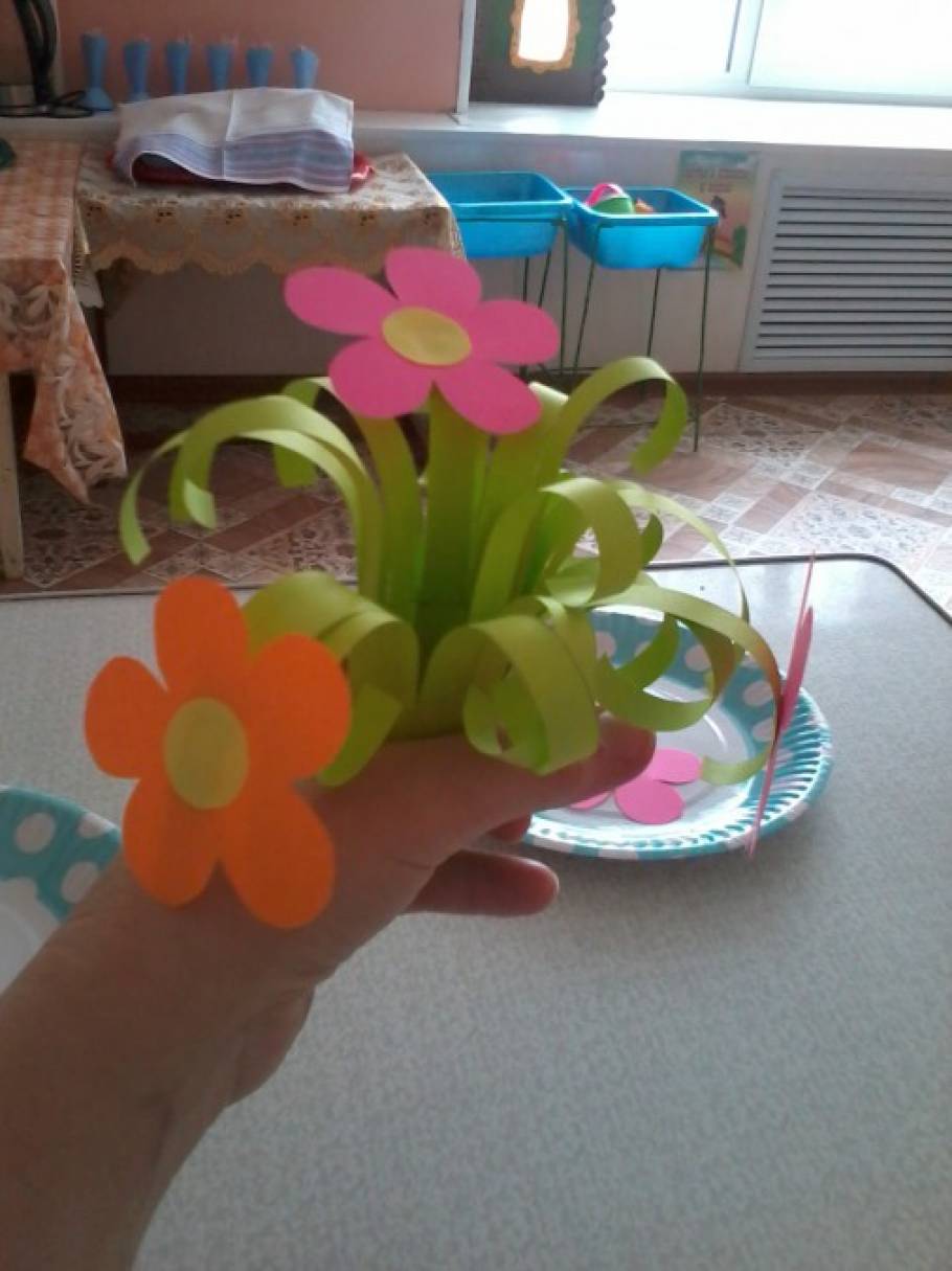 Аппликация маме ребенку 5 лет