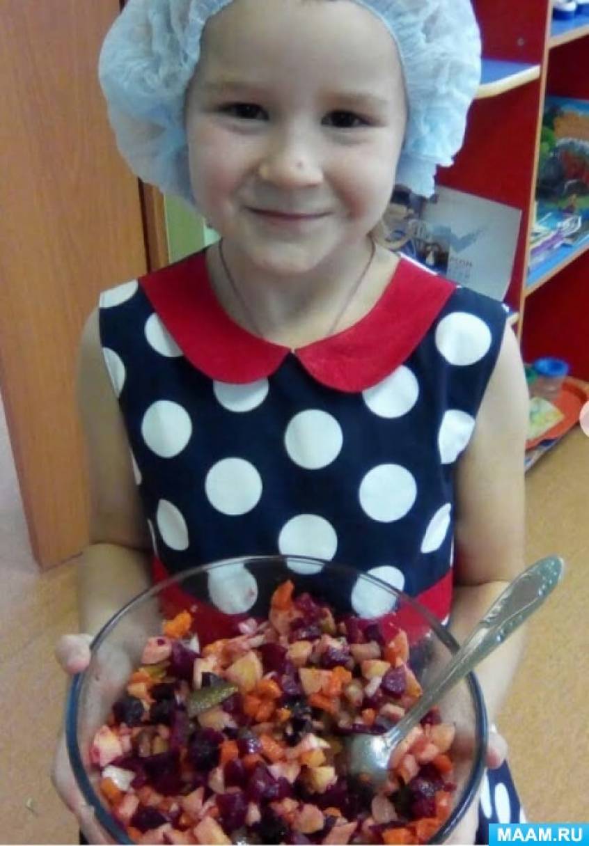 Смотреть фотографию №1 Фото №1 Интегрированное занятие Вкусный полезный винегрет в