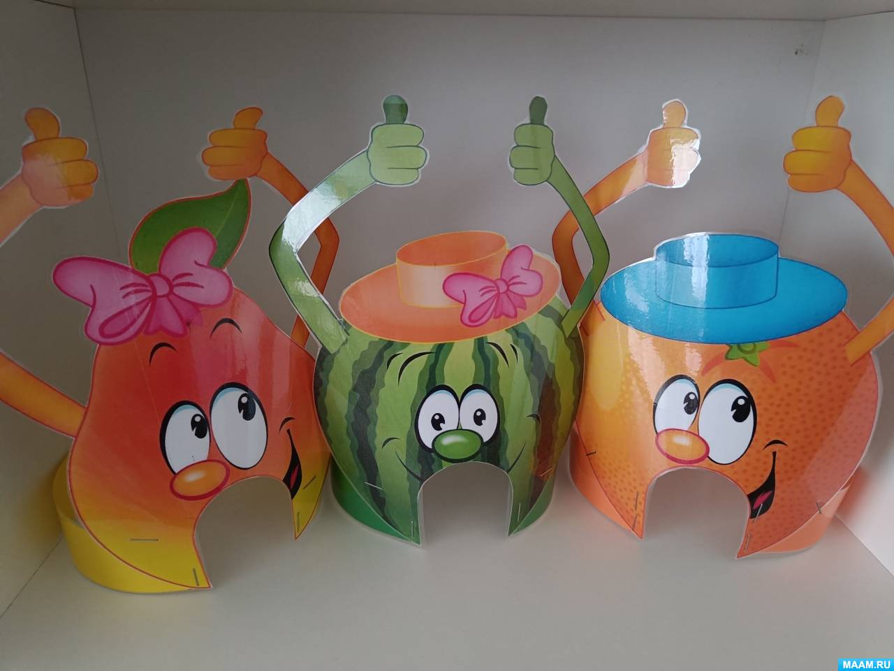 Дидактическая игра «Прожорливые фрукты» (1 фото). Воспитателям детских ...