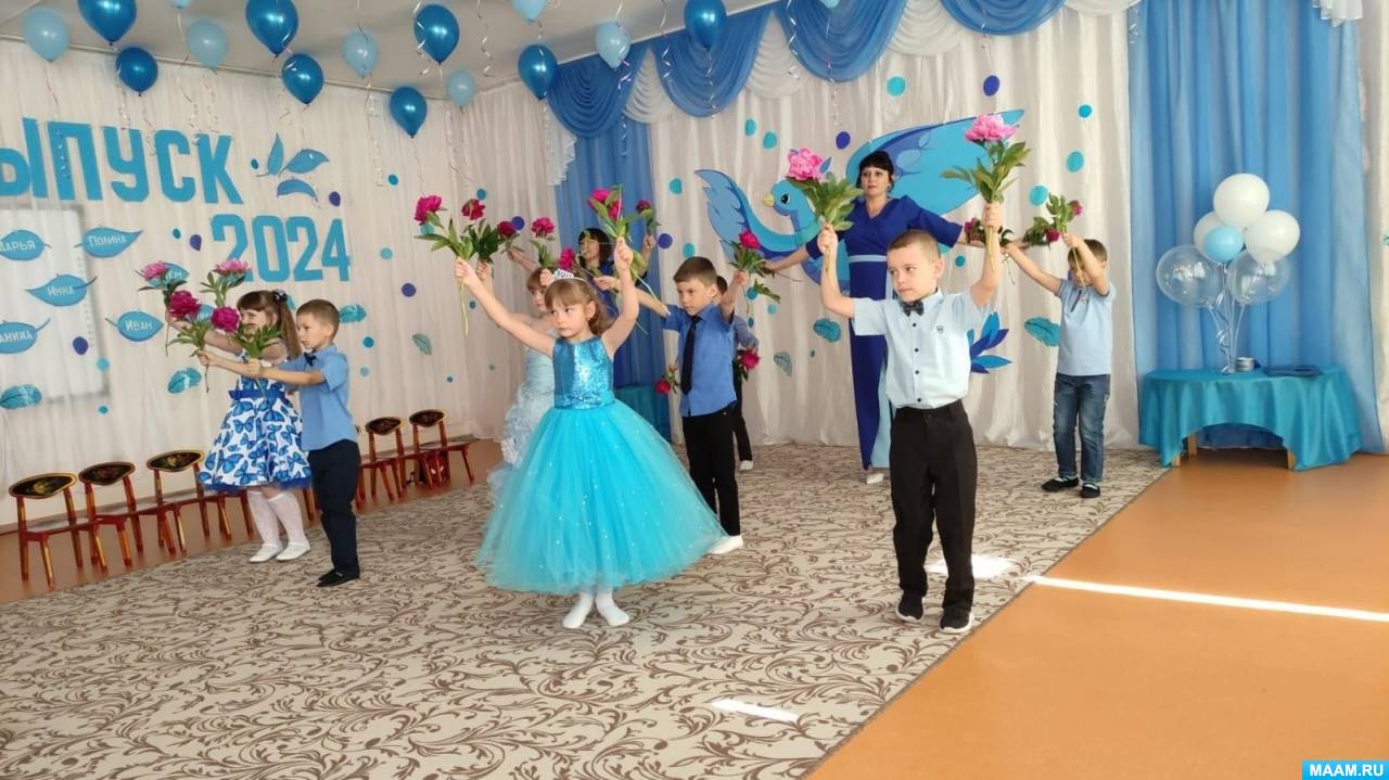 Фотоотчет о выпускном бале в детском саду «Синяя Птица»