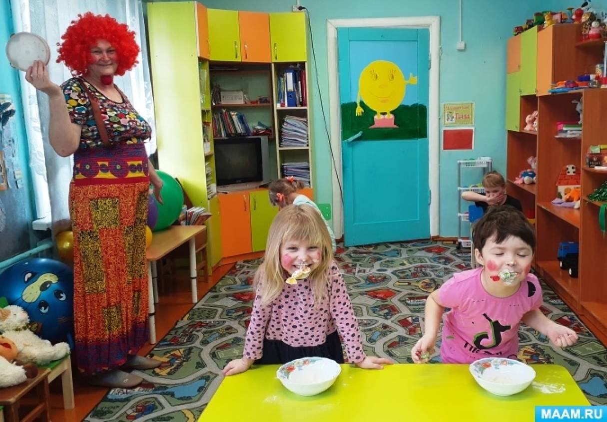 Развлечение на 1 апреля «Весёлый день Смеха» (12 фото). Воспитателям ...