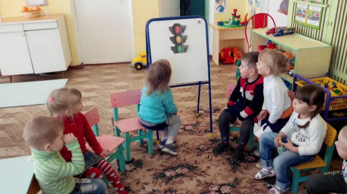 Конспект по пластилинографии для второй младшей группы «Светофор» Фото Конспект по пластилинографии для второй младшей группы «Светофор»
