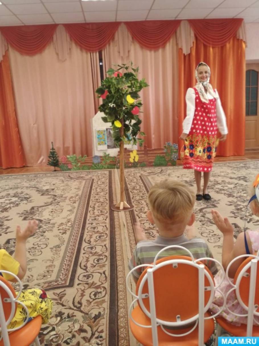 Фотоотчет о развлечении «Яблочный Спас» в младшей группе Фото Фотоотчет о развлечении «Яблочный Спас» в младшей группе
