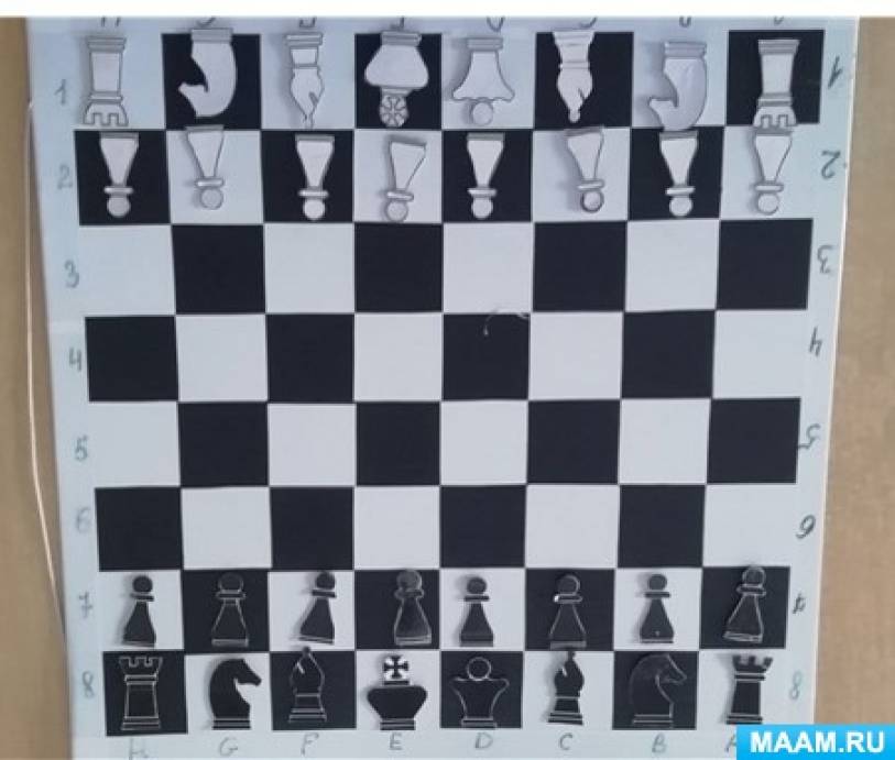 Мастер-класс по изготовлению пособия «Магнитные шахматы»