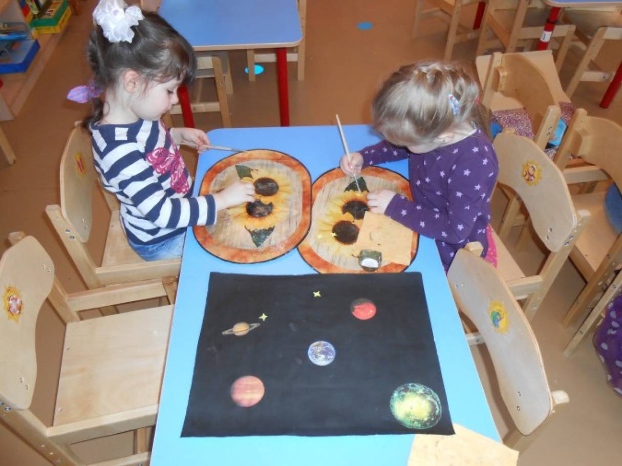 Макет «Космос» (6 фото). Воспитателям детских садов, школьным учителям ...