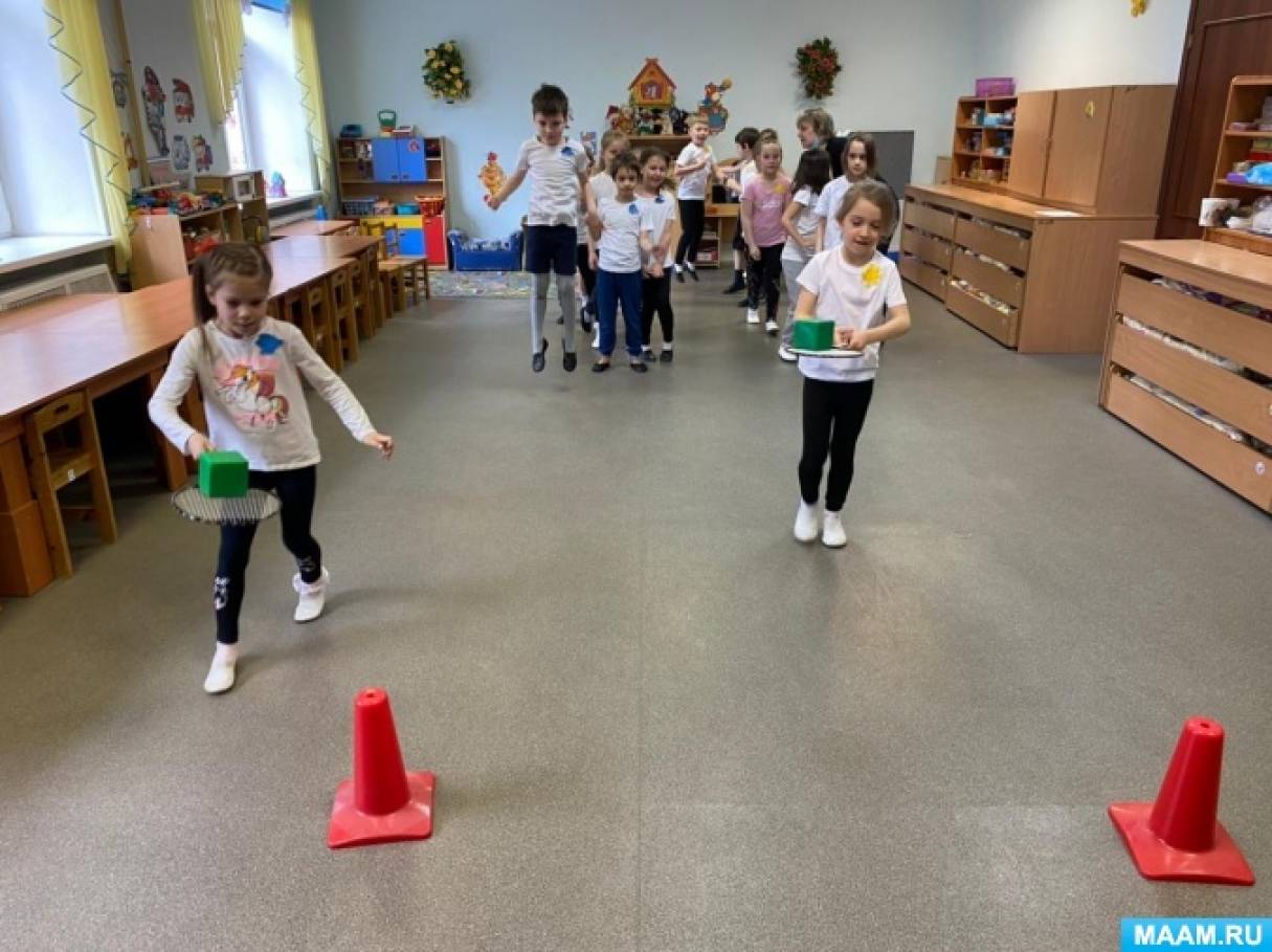 Спортивный досуг в подготовительной