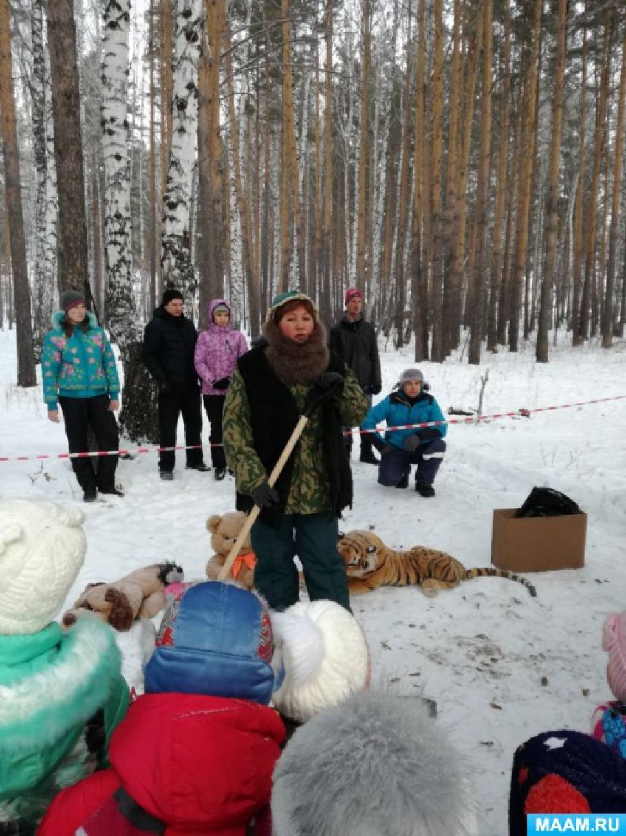 Сценарий зарницы зимой