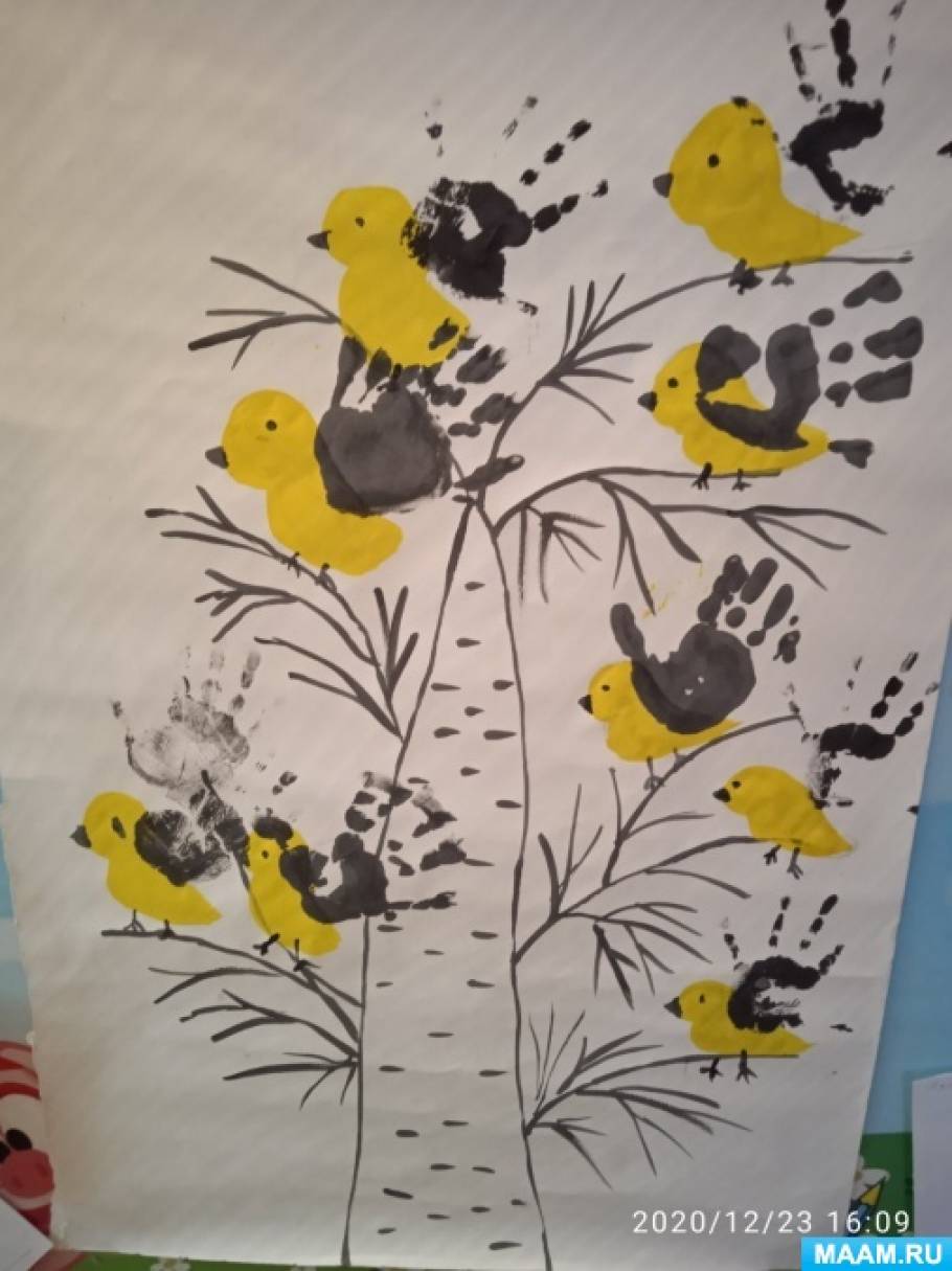 День птиц в группе раннего возраста. Рисование в группе раннего возраста на тему птицы. Рисование на тему птички в ранней группе. Танец птички в группе раннего возраста.