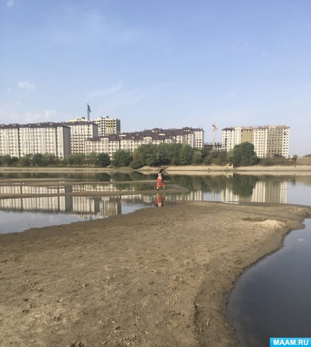 Фотозарисовка «Как наша Кубань — река обмелела этой осенью» Фото Фотозарисовка «Как наша Кубань — река обмелела этой осенью»